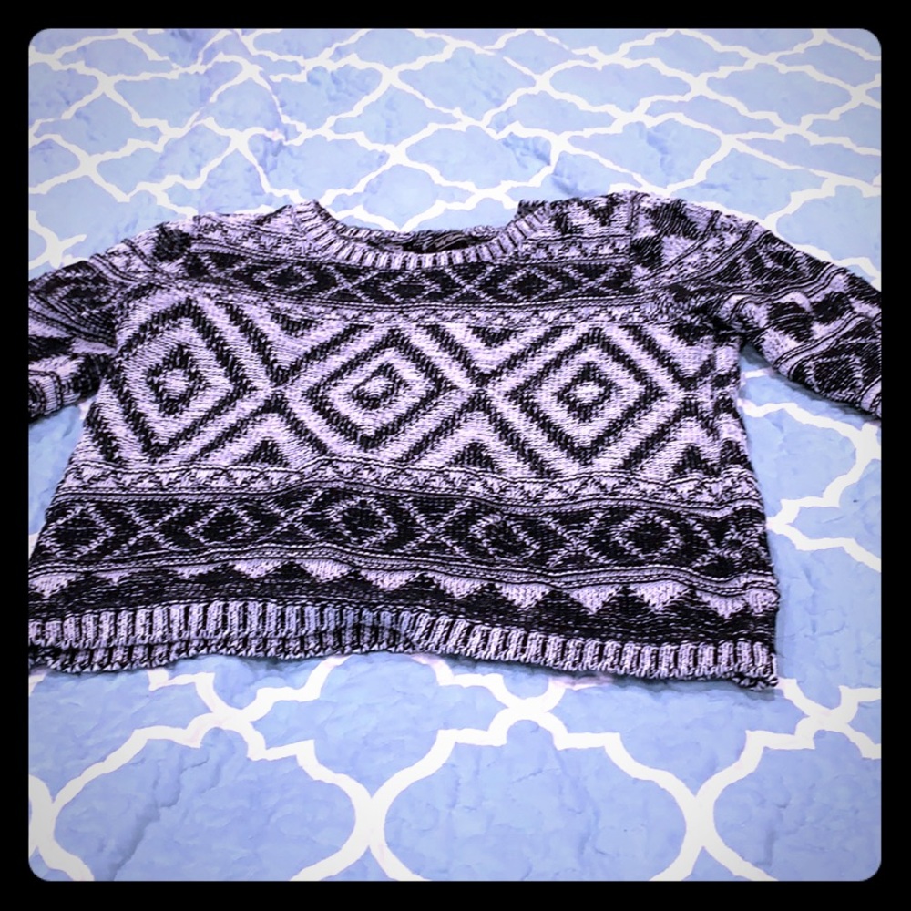 Free people crop sweater
